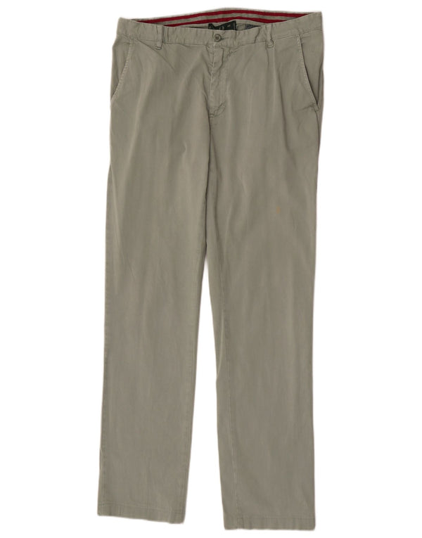 Męskie spodnie chino Fred Perry IT 48 Medium W32 L32 Khaki Cotton