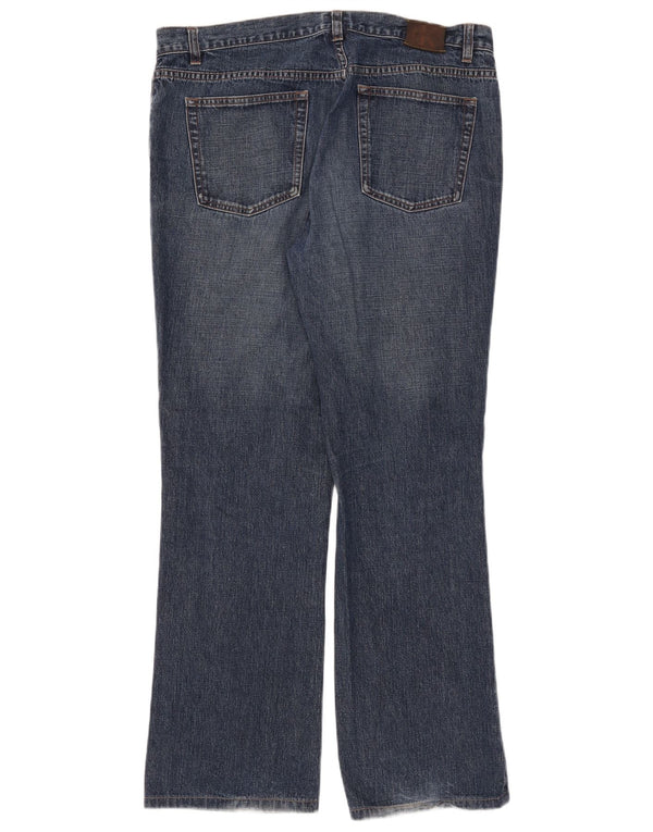 Damskie proste dżinsy Calvin Klein US 16 2XL W36 L30 Niebieskie bawełniane