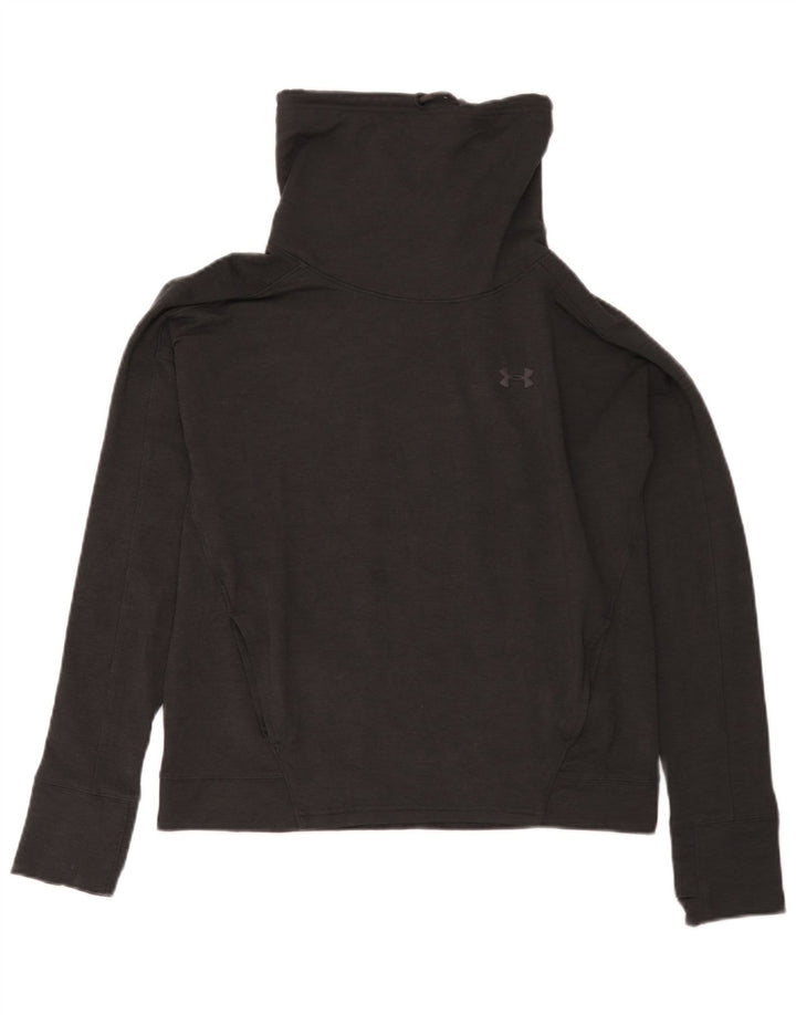 Damska bluza dresowa Under Armour UK 14, średni czarny poliester