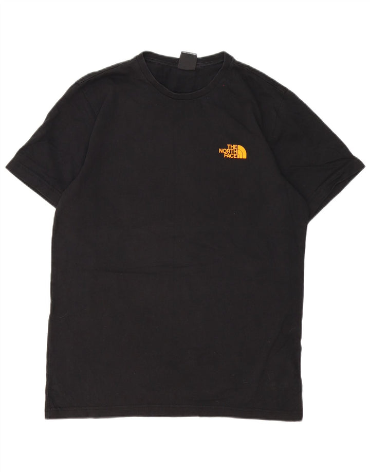 Męski T-shirt z grafiką The North Face, bawełniany, średni czarny