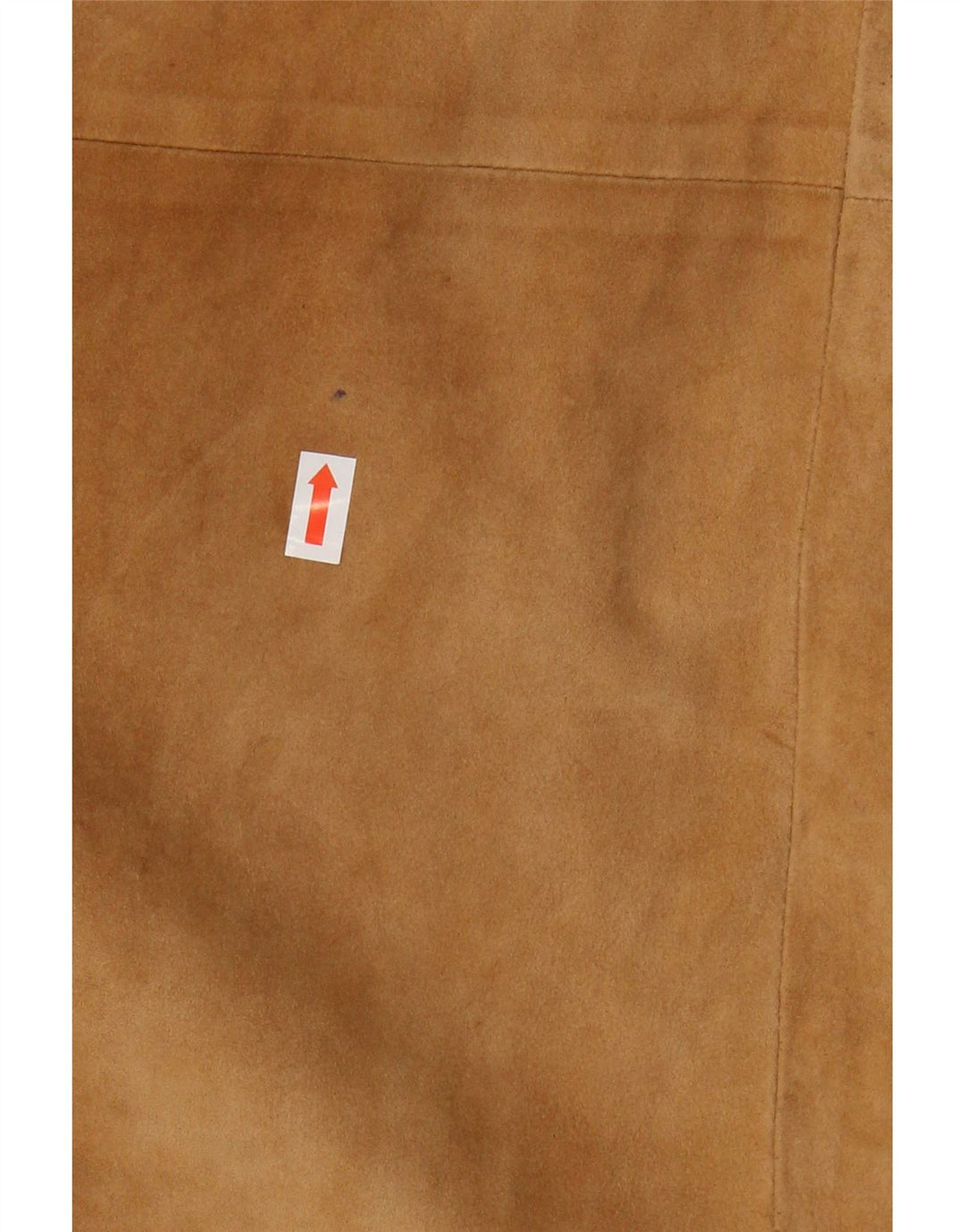 VINTAGE Damska zamszowa spódnica o linii A W24 XS Brązowa