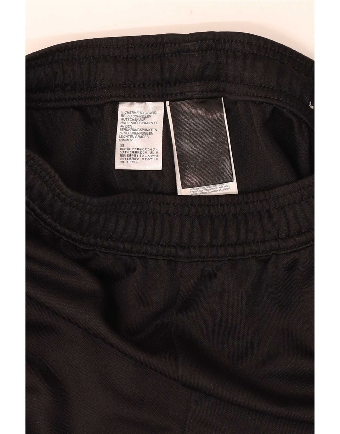 Męskie spodnie dresowe Adidas XS, czarne, poliestrowe