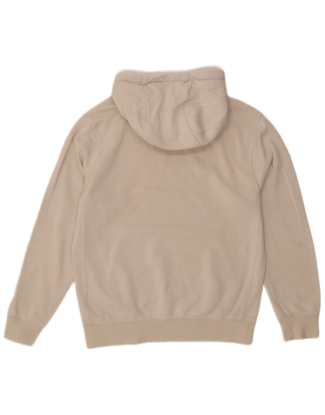 Męski sweter z kapturem Nike, mały, beżowy, bawełniany