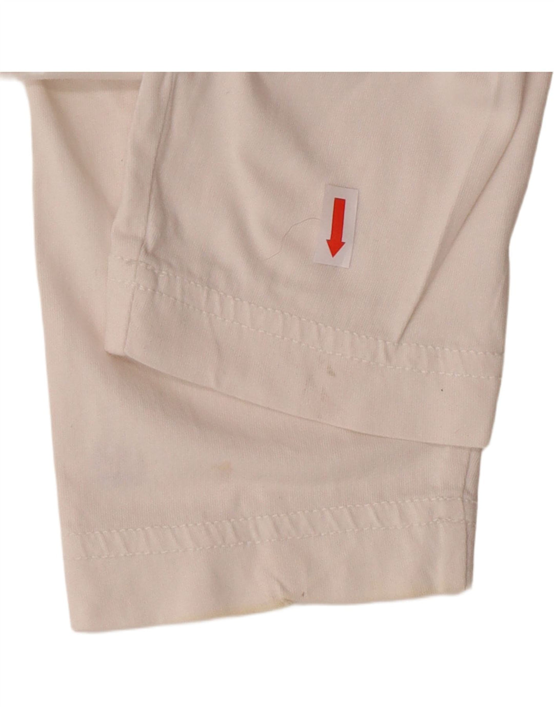 Męski top graficzny TOMMY HILFIGER z długim rękawem, w średnie białe paski