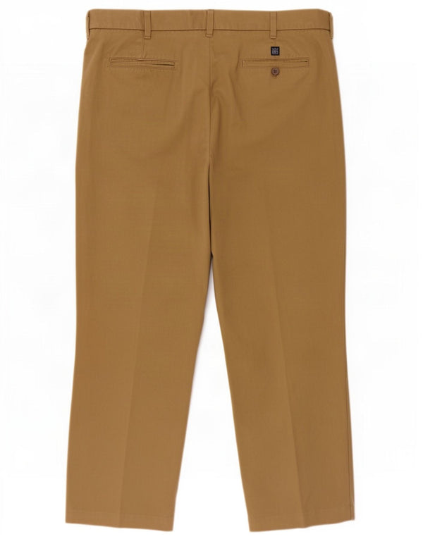 Męskie spodnie typu chino Regular Marks & Spencer W42 L29, bawełna khaki