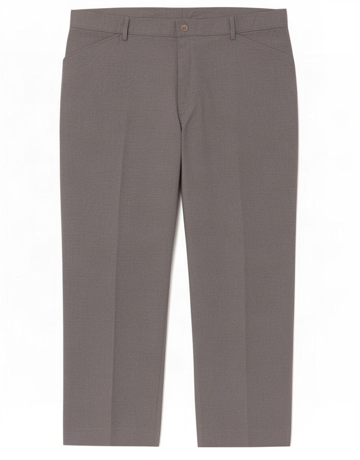 Damskie spodnie Chino Farah W44 L31 Szary poliester