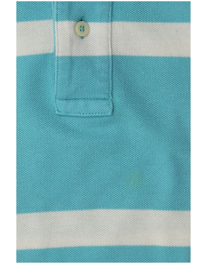 Męska koszulka polo Tommy Hilfiger, duża, bawełniana w niebieskie paski