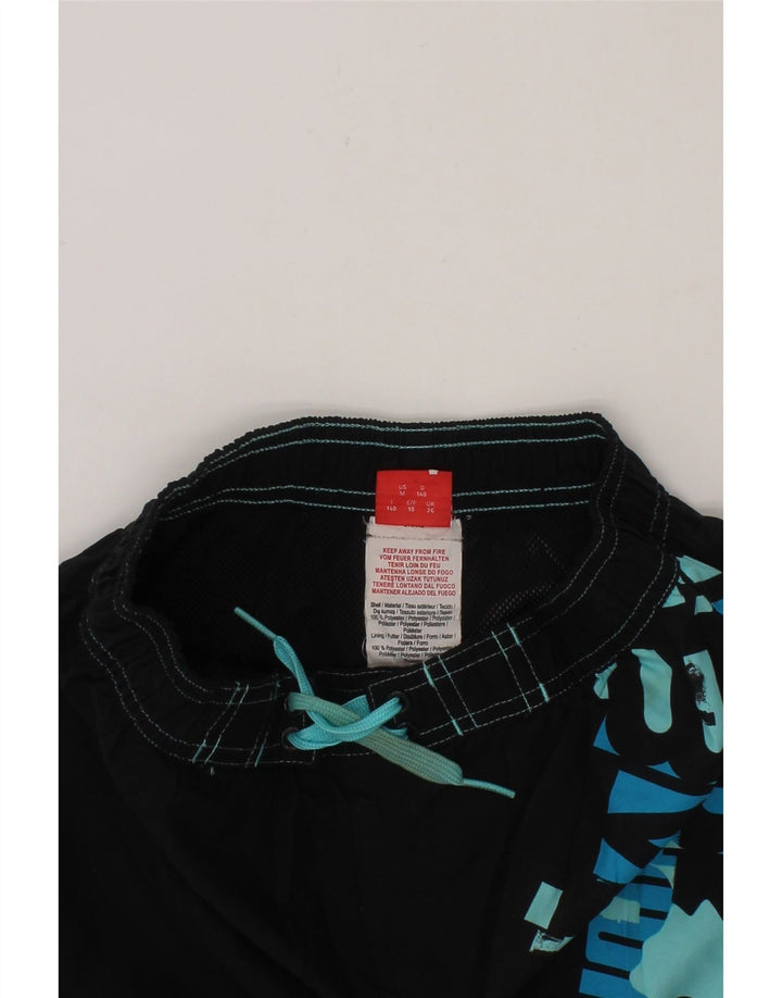 PUMA Boys Graphic Swimming Shorts 9-10 Years  Black Polyester Vintage Puma and Second-Hand Puma from Messina Hembry 