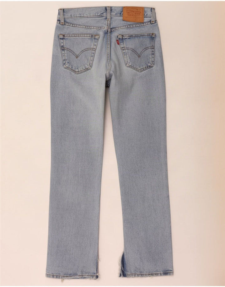 Męskie proste dżinsy Levi's W28 L30 Niebieskie