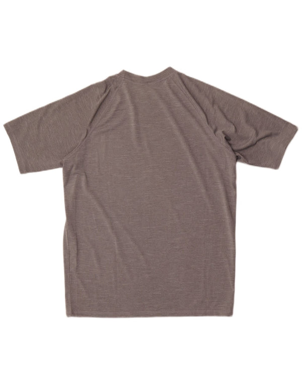 T-shirt męski Nike Dri Fit, średni szary, nakrapiany