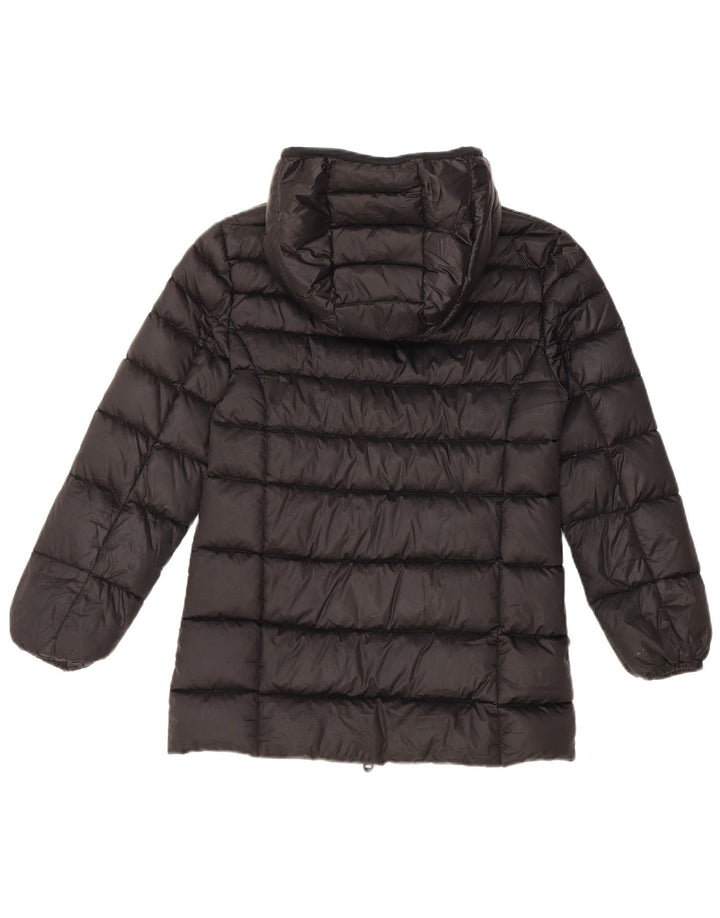 REFRIGIWEAR Chłopięca ocieplana kurtka z kapturem 11-12 lat XL, czarna, poliester