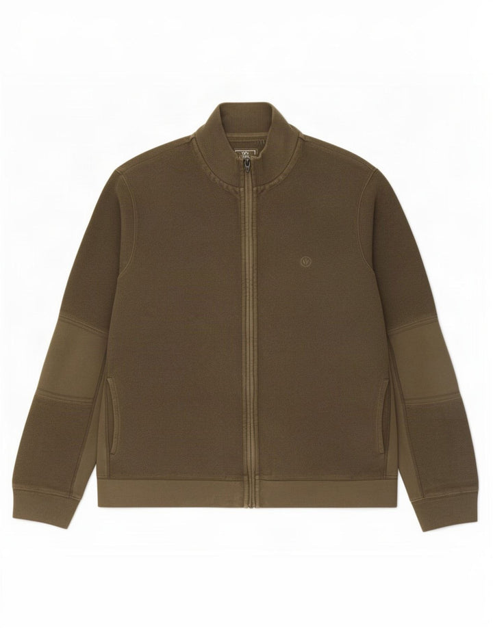 Męska kurtka dresowa Fat Face XL, bawełniana khaki