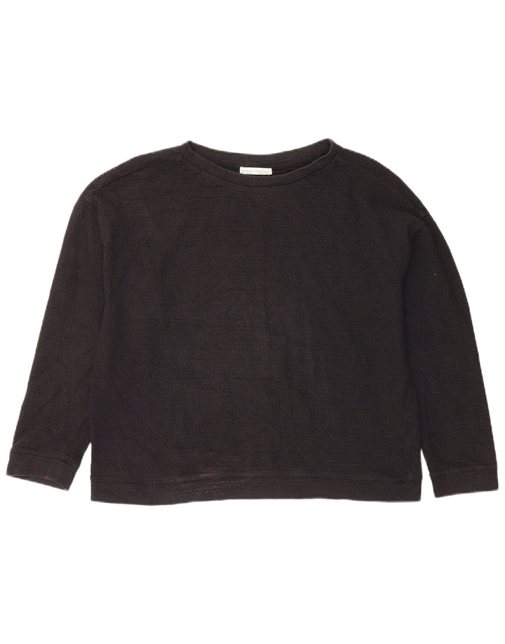 Bluza damska Zara Sweter UK 14 Średni granatowy, bawełniany