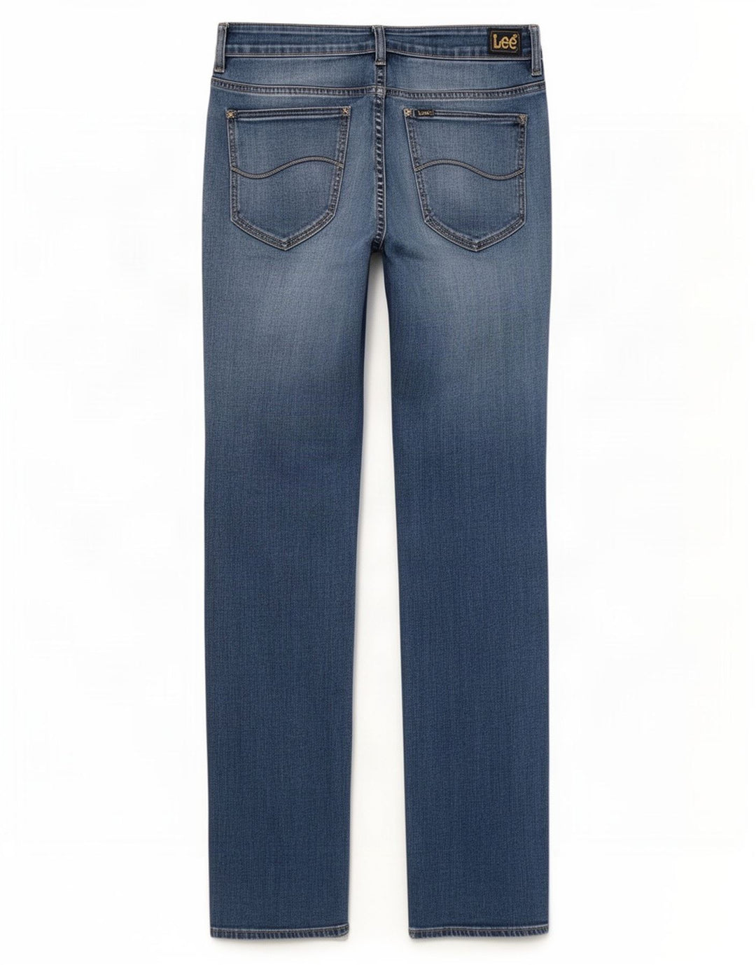 Damskie jeansy Lee Bootcut US 13 Large W32 L33 Niebieskie bawełniane