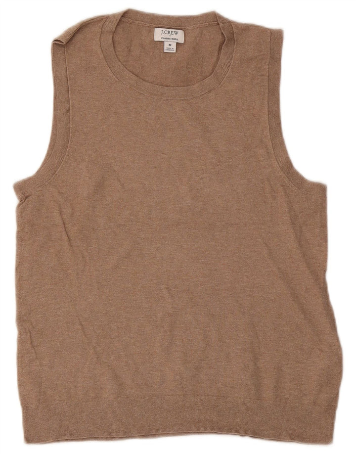 Damski podkoszulek J. Crew Classic Vest UK 12, średnio beżowy, bawełniany