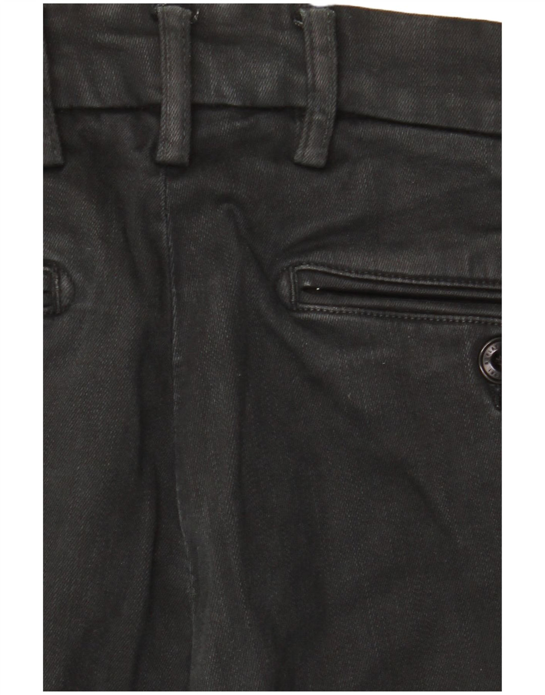 Replay Męskie Zeumar Slim Jeans W29 L30 Czarna bawełna