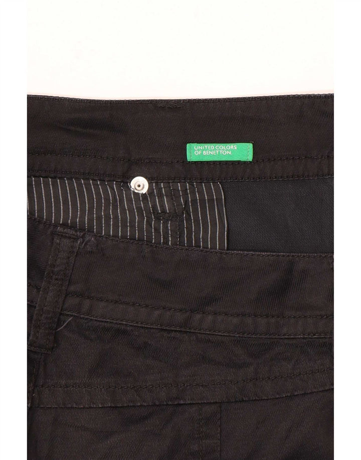 Damskie spodenki codzienne Benetton Medium W30 czarne