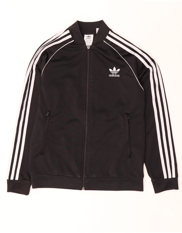 Chłopięca bluza dresowa Adidas 12-13 lat, czarna, poliester