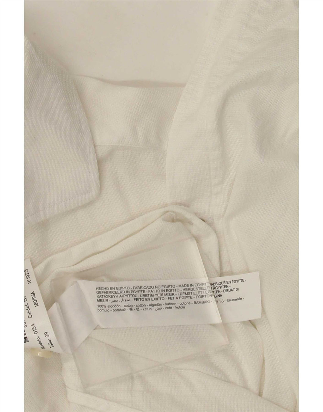 Koszula męska Massimo Dutti rozmiar 39, średnia, biała, bawełniana