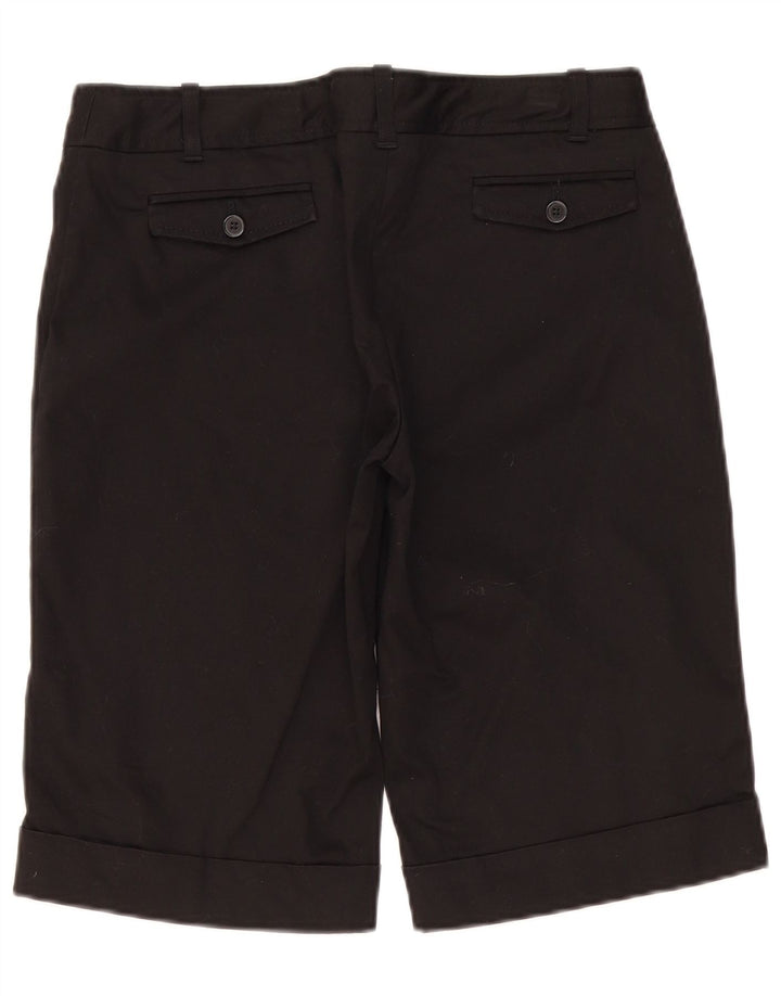 Damskie szorty Oasis UK 12 Medium W34, czarna bawełna