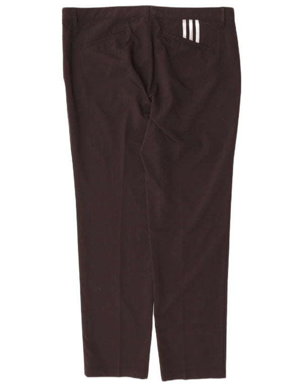 Męskie spodnie typu slim chino ADIDAS W38 L32 czarne