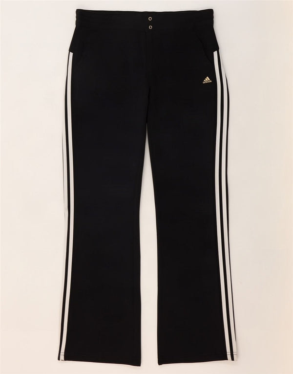 Spodnie damskie Adidas UK 16 Large W36 L30 Czarny poliester