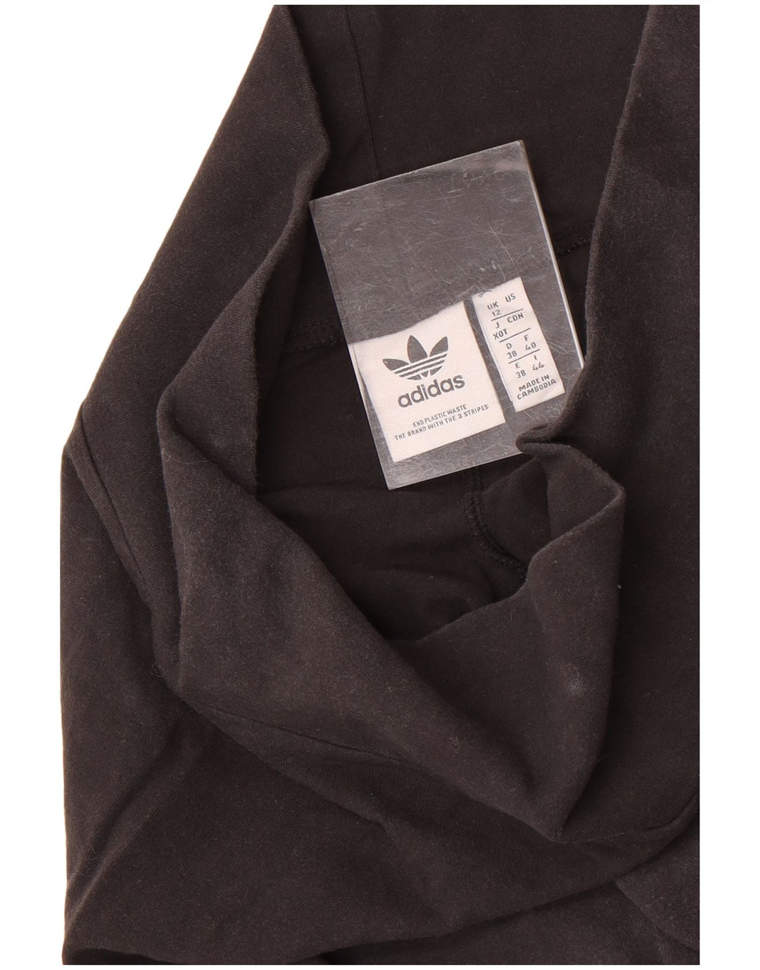 Legginsy damskie ADIDAS UK 12, średnie czarne