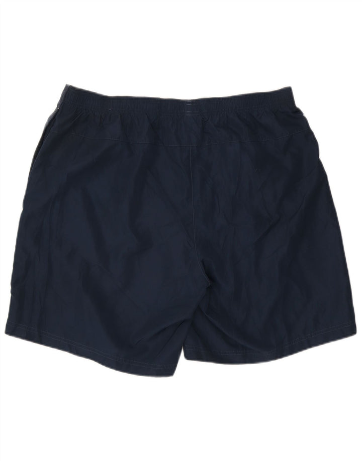 REEBOK Mens Sport Shorts XL  Navy Blue Polyester