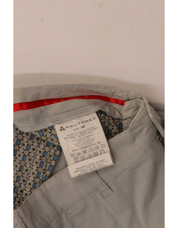 Damskie spodnie Chino PEUTEREY EU 40 Medium W30 L30 Szara bawełna
