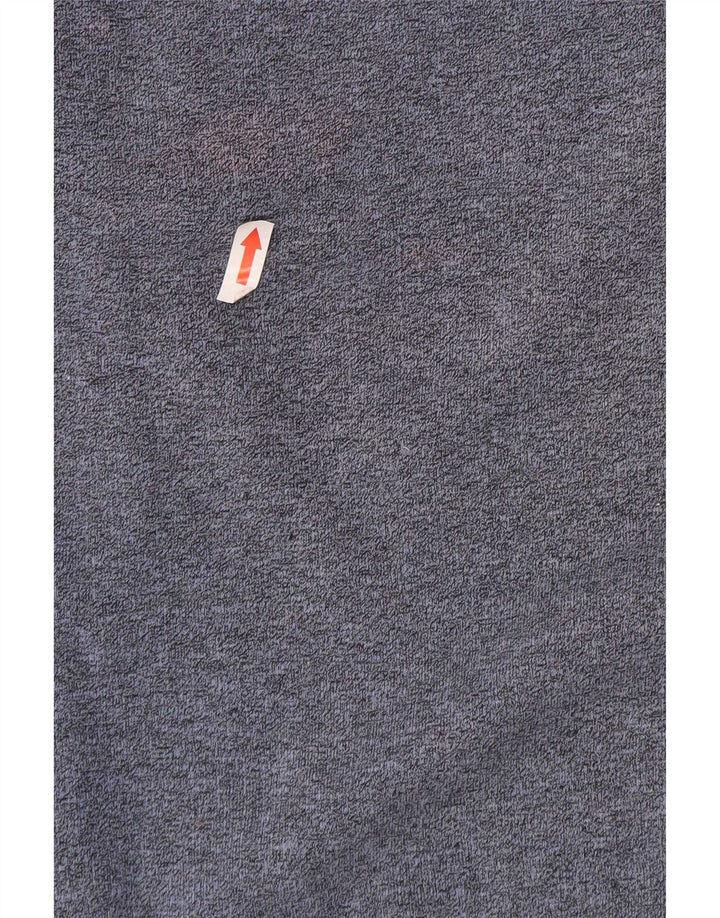 By American Damska bluza oversize z grafiką UK 16, duża niebieska
