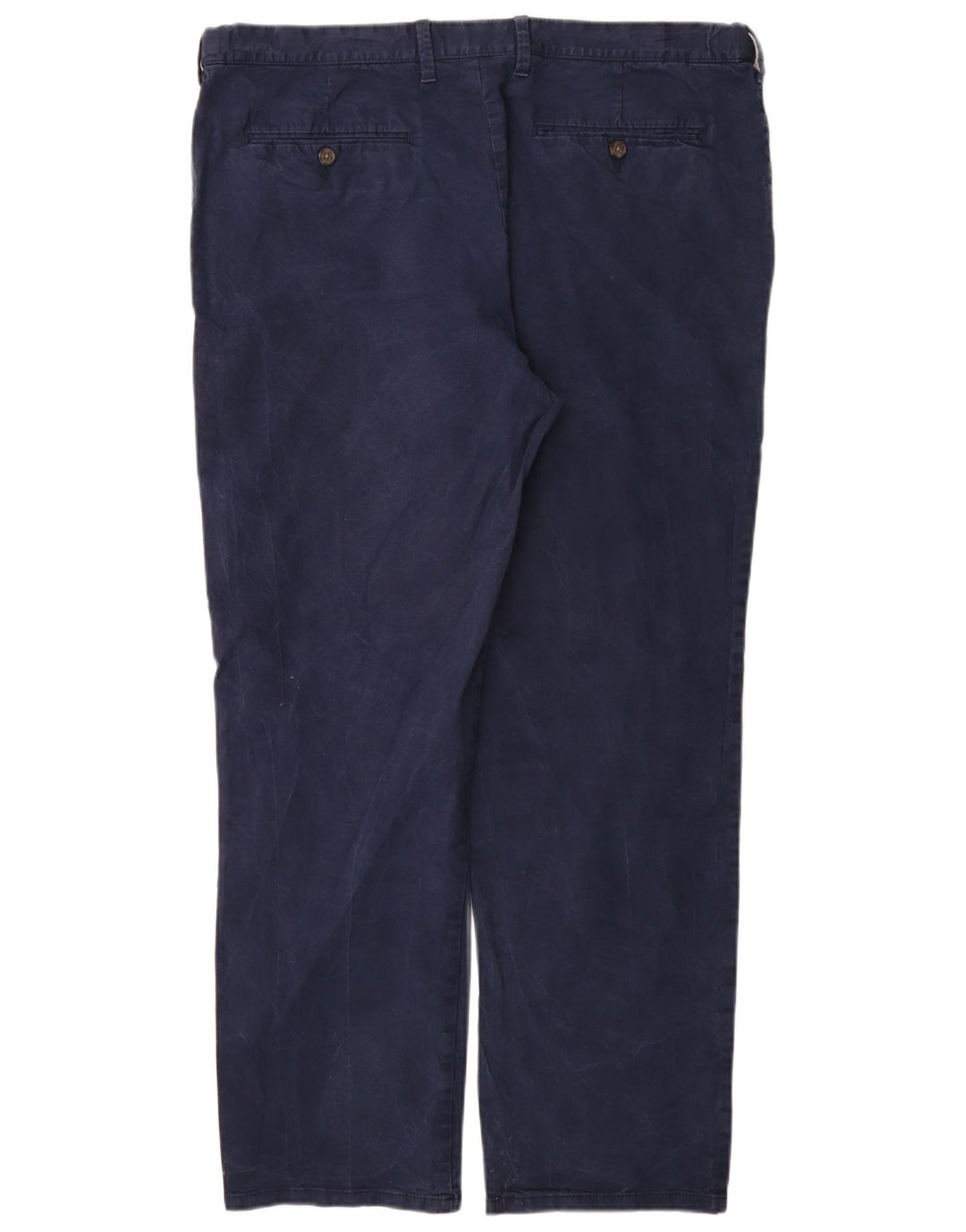 Marks & Spencer Męskie proste spodnie chino W40 L33 granatowe
