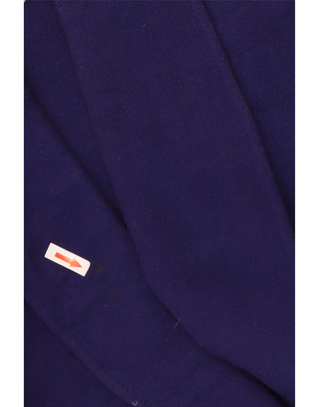 Vintage damski płaszcz oversize z podwójnymi piersiami IT 42 średnio fioletowa wełna