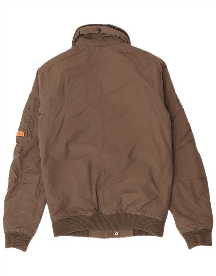 Męska kurtka bomber Jack & Jones UK 34 XS, bawełna khaki