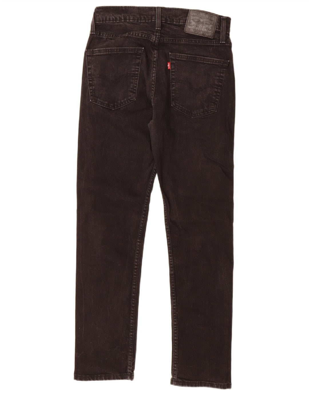 Męskie jeansy Levi's 511 Slim W30 L30 Czarna bawełna