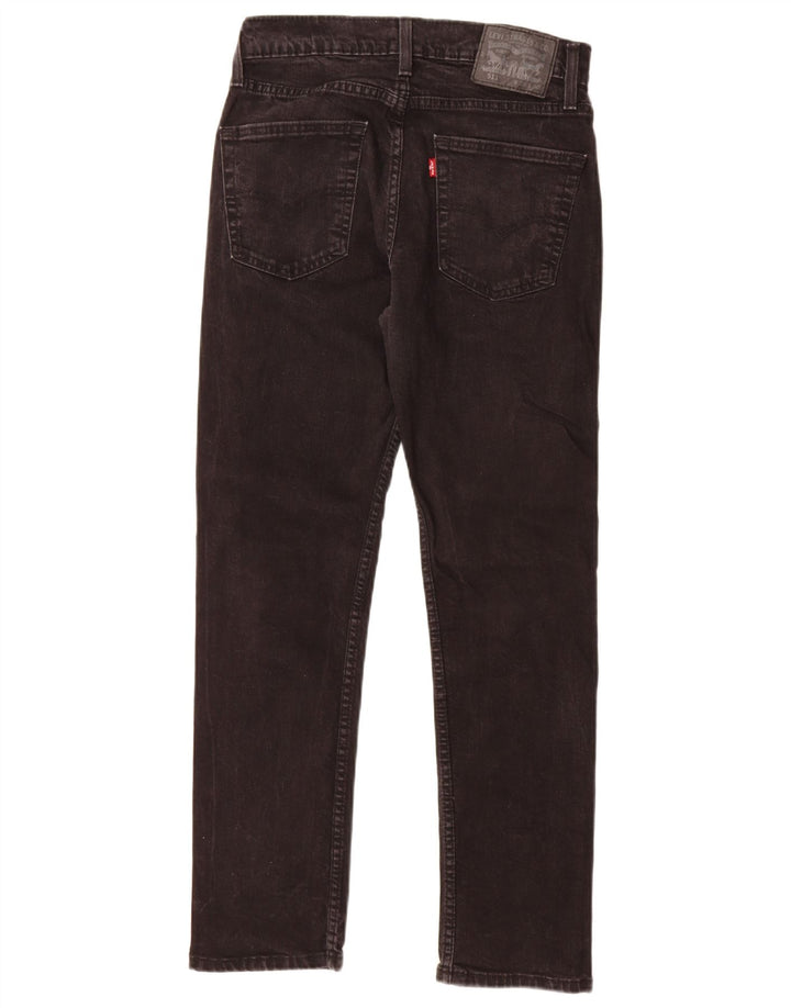 Męskie jeansy Levi's 511 Slim W30 L30 Czarna bawełna