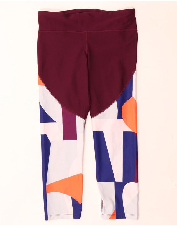 Damskie legginsy Under Armour Heat Gear Graphic UK 14, duże, wielokolorowe