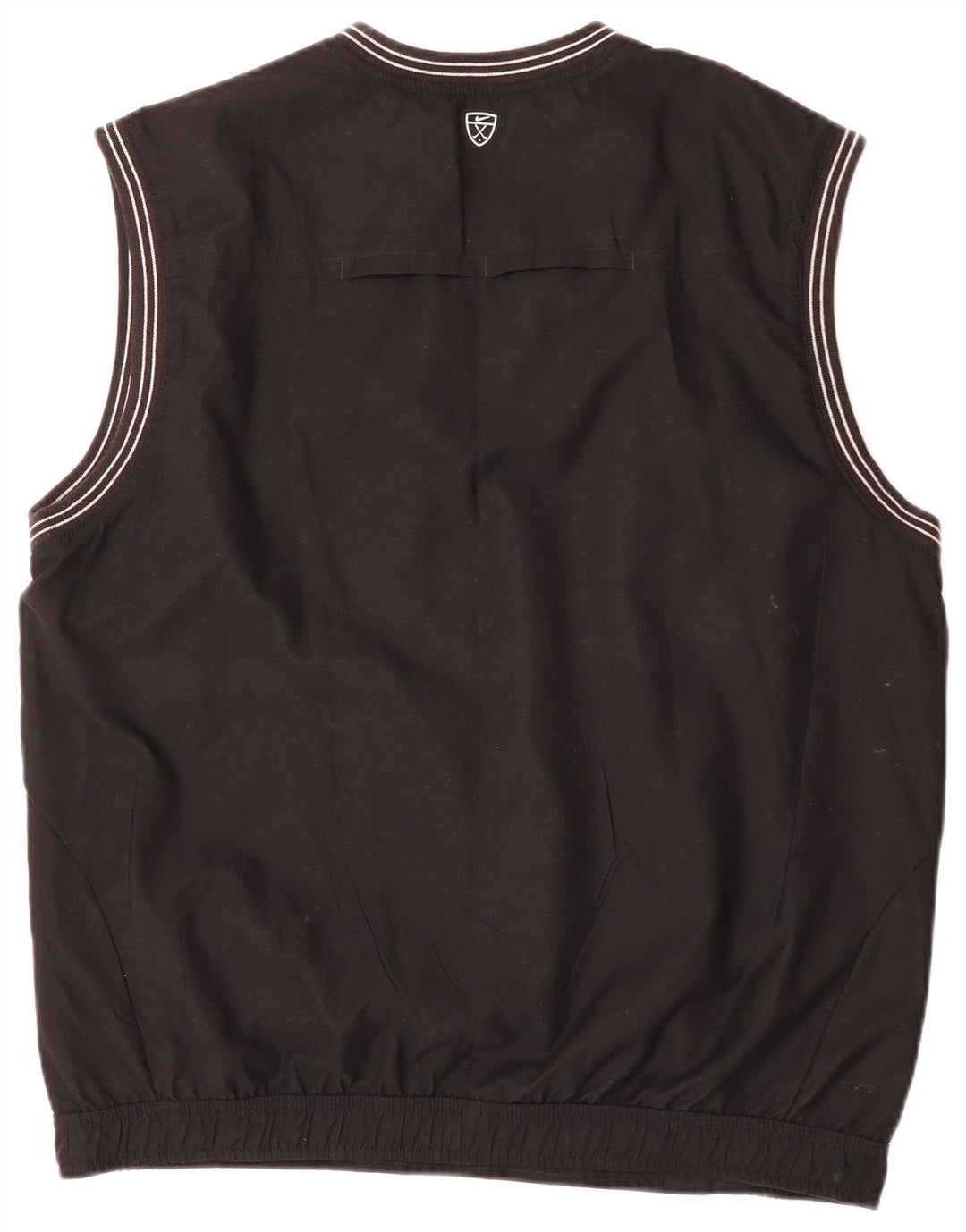 Męski dres bez rękawów Nike, duży, czarny poliester, UK 42/44