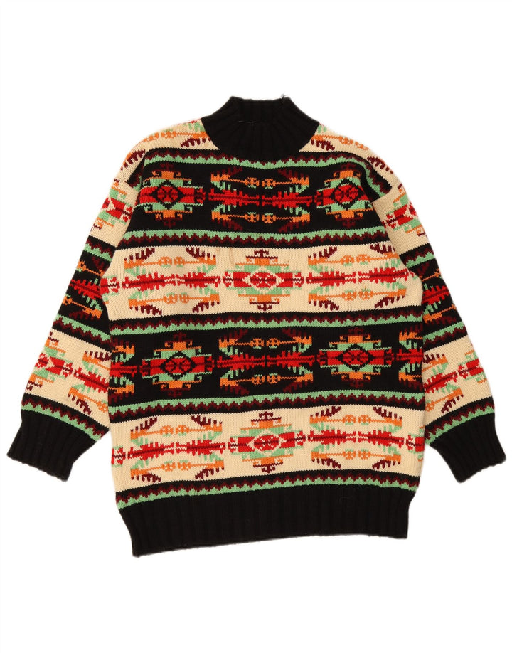Sweter damski Kookai z golfem UK 16, duży, wielokolorowy