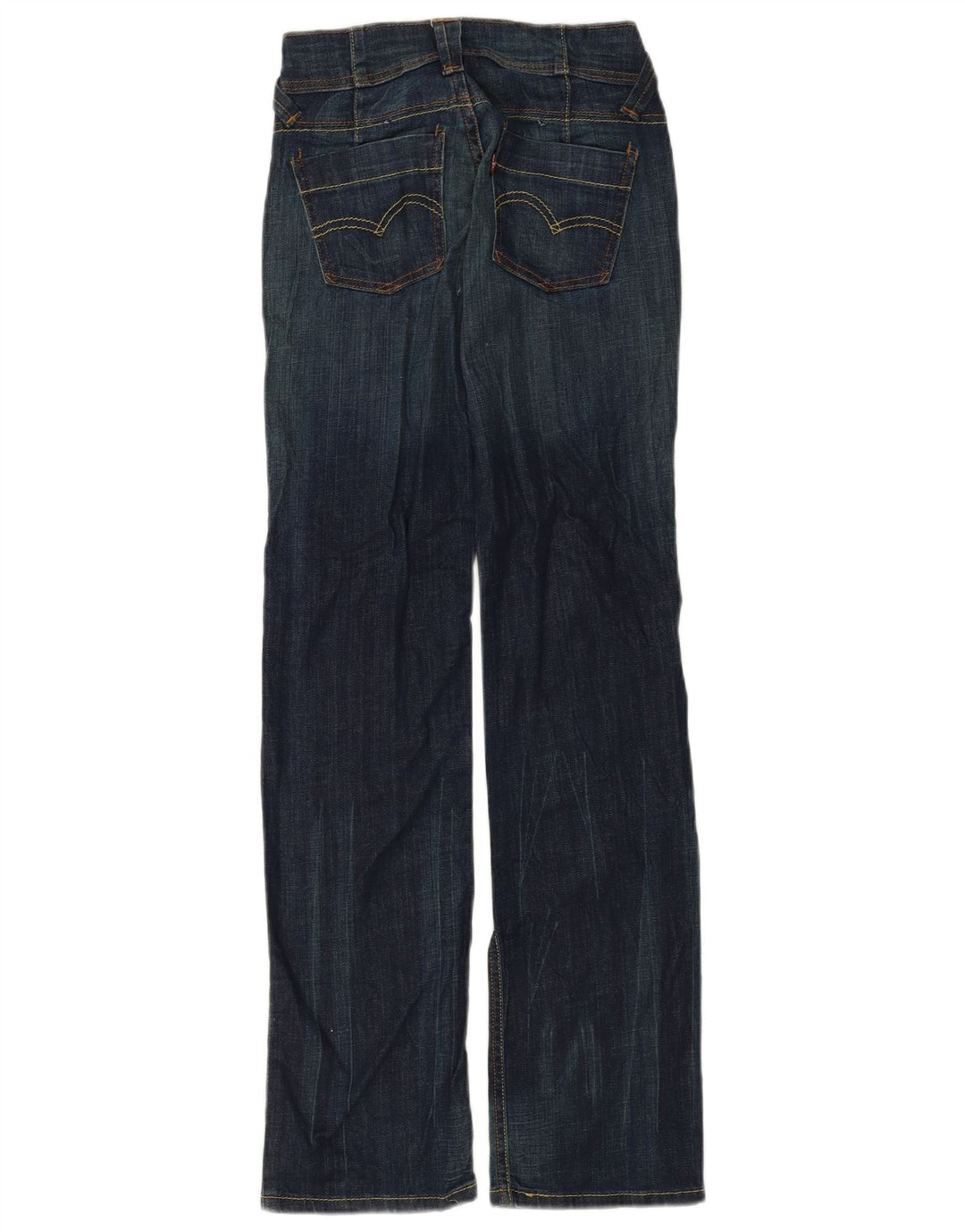 Damskie proste dżinsy Levi's W26 L32 niebieskie