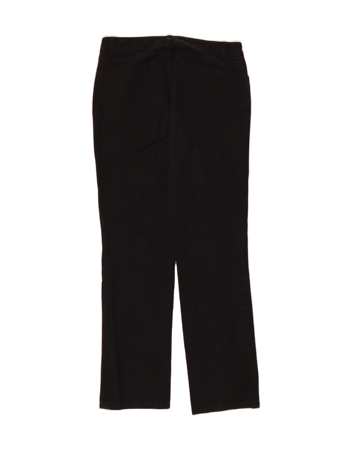 CHAPS Womens Straight Jeans US 6 Medium W30 L30 Black Cotton Vintage Chaps and Second-Hand Chaps from Messina Hembry 