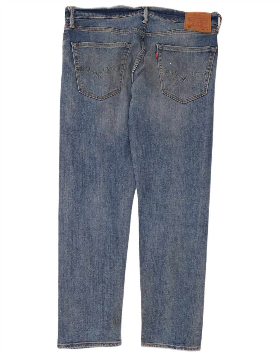 Męskie jeansy Levi's 502 Tapered W34 L30 Niebieskie bawełniane