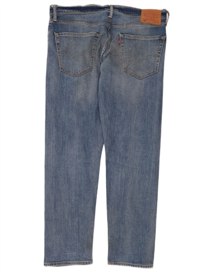 Męskie jeansy Levi's 502 Tapered W34 L30 Niebieskie bawełniane