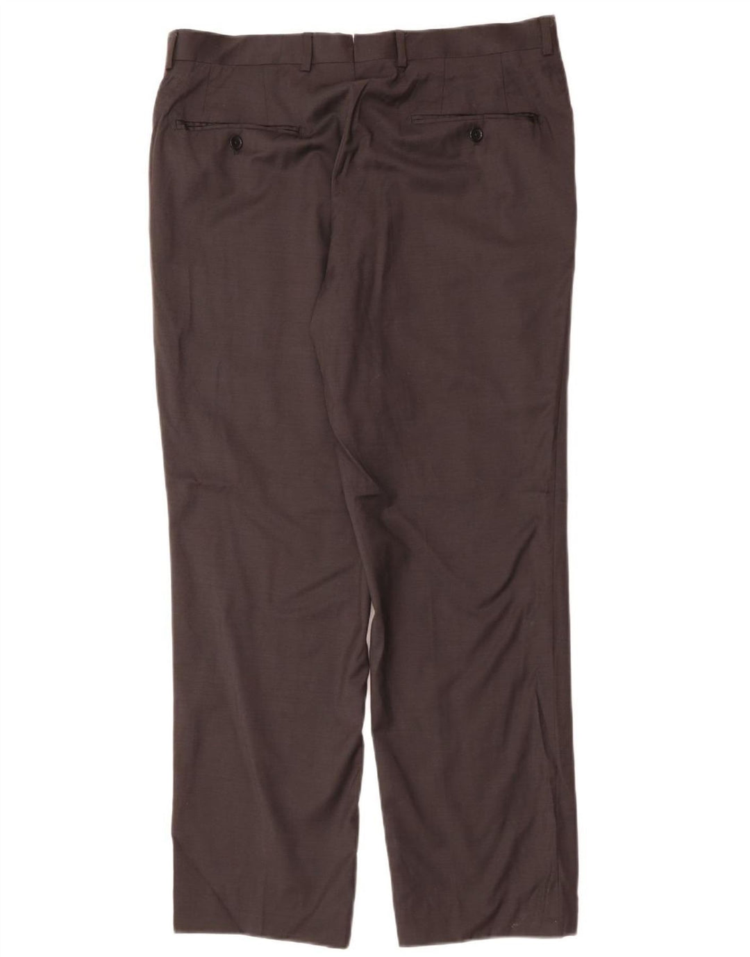 Spodnie męskie MASSIMO DUTTI EU 42 Large W32 L32 Czarna wełna