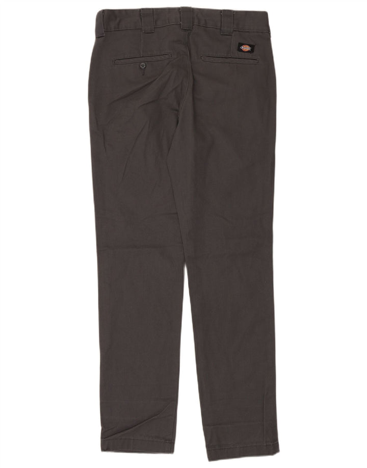Męskie spodnie chino Dickies Slim Fit W30 L32 Szary poliester