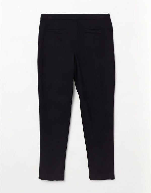 Spodnie damskie John Lewis o krótkim kroju UK 12 Medium W30 L25 Granatowe