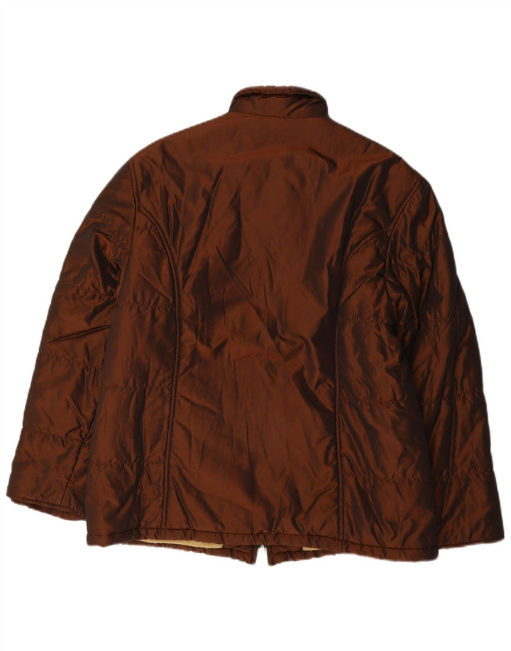 Damska ocieplana kurtka Brums IT 42 Średni brązowy poliamid