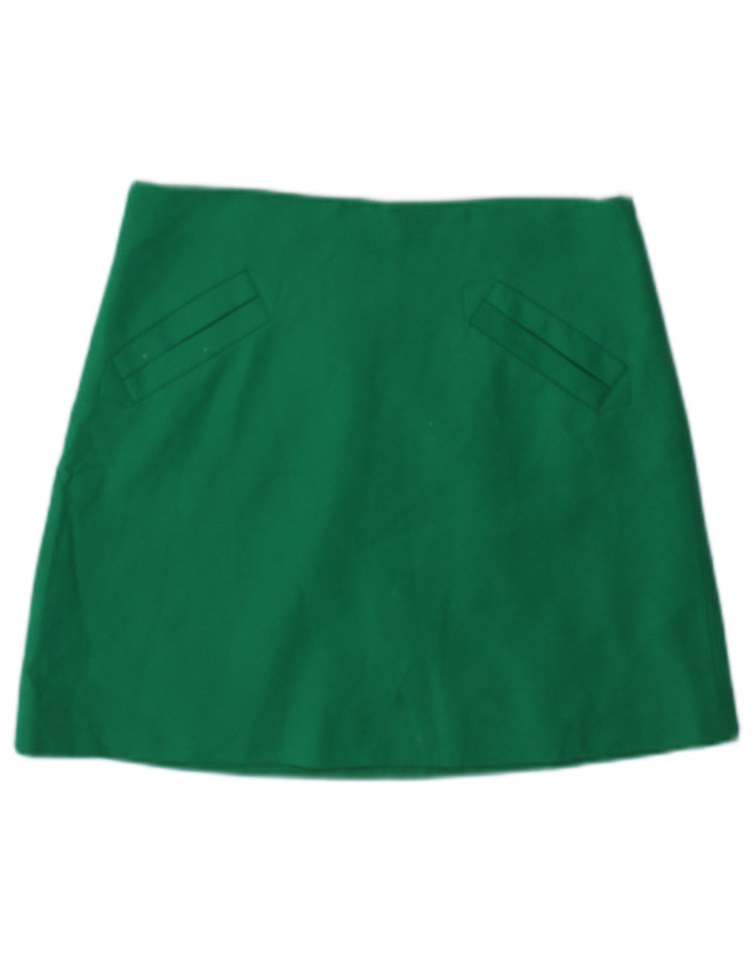 Damska spódniczka mini Zara Mała W26 Zielony Acetat