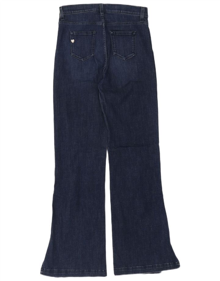 Damskie jeansy Twinset z szeroką nogawką W28 L32 Niebieskie