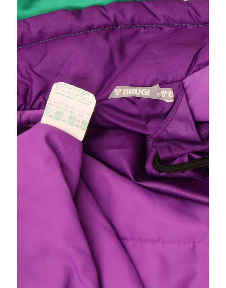 Damski kombinezon narciarski Brugi IT 48 XL Zielony, kolorowy, poliestrowy, retro