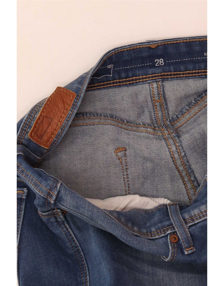 Damskie jeansy Levi's Mid Rise Skinny W28 L30 Niebieskie
